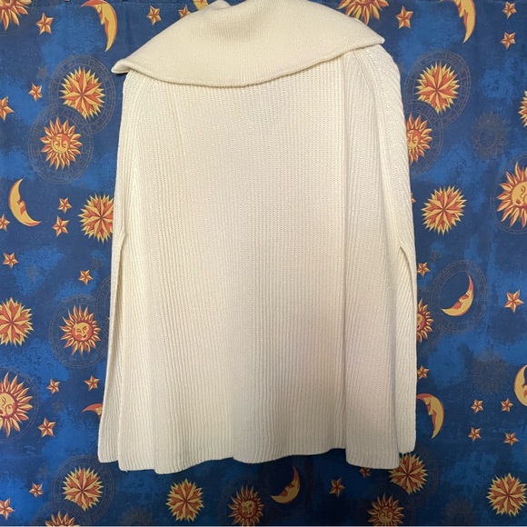 J Jill cream poncho S-L NWT - Picture 10 of 11